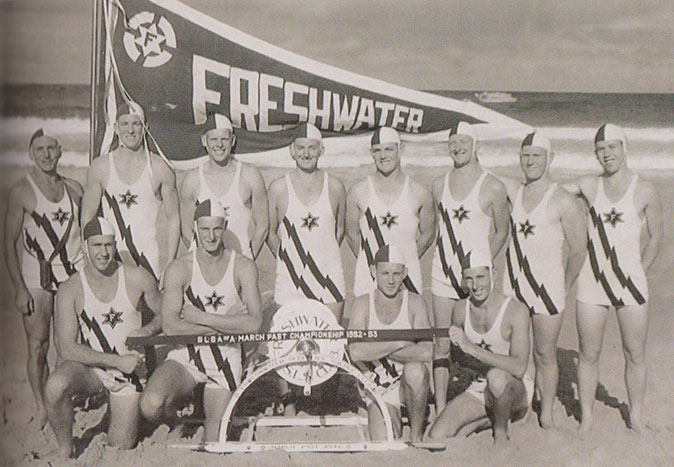 Freshie-March-Past-Aust-Champions-1952-53
